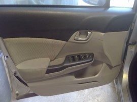2014 HONDA CIVIC, SILVER, LX, 1.8L, AT,  A25146